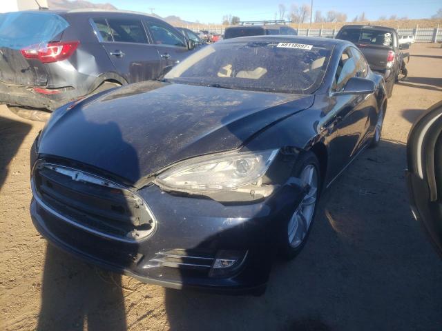 Salvage cars for sale from Copart Colorado Springs, CO: 2013 Tesla Model S