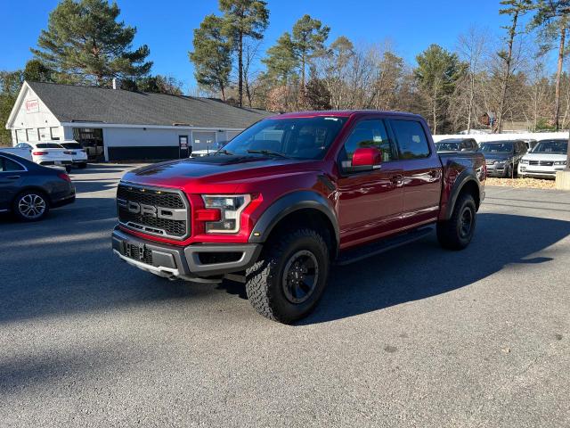 Salvage trucks for sale at Billerica, MA auction: 2017 Ford F150 Rapto