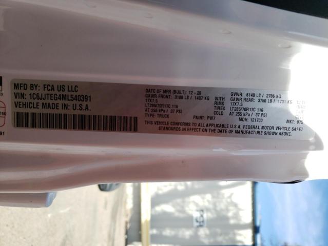 1C6JJTEG4ML540391 Jeep Gladiator Mojave