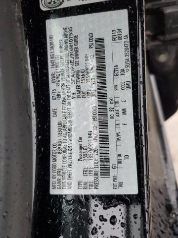 2016 FORD FIESTA SE - 3FADP4EJ9GM107535