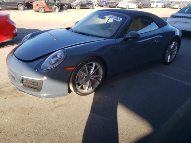 Salvage vehicles for parts for sale at auction: 2017 Porsche 911 Carrera S