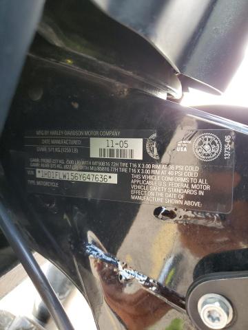 2006 HARLEY-DAVIDSON FLHTCUI SH 1HD1FLW156Y647636