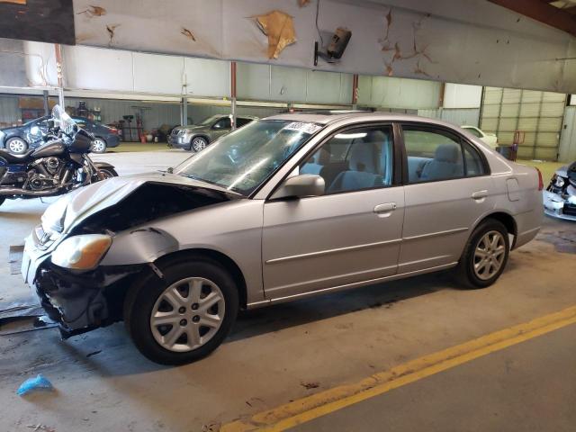 Salvage cars for sale from Copart Mocksville, NC: 2003 Honda Civic EX