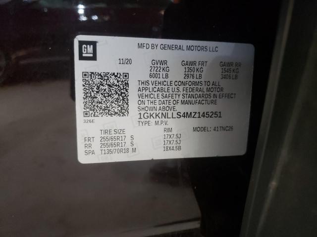2021 GMC ACADIA AT4 1GKKNLLS4MZ145251