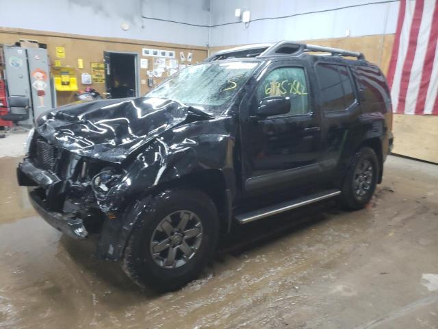 Salvage cars for sale from Copart Kincheloe, MI: 2014 Nissan Xterra X