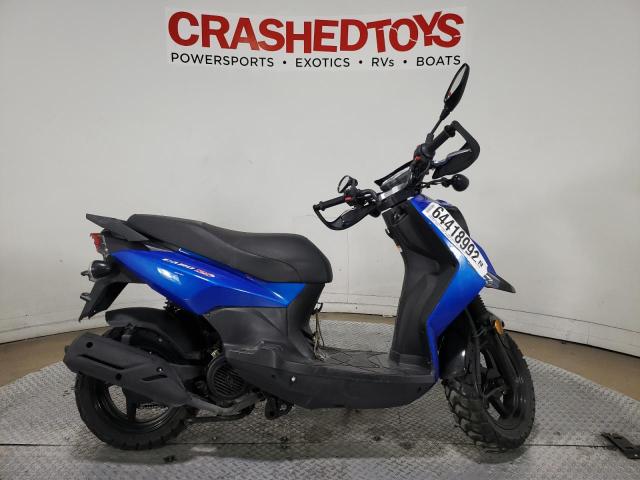 Salvage motorcycles for sale at Dallas, TX auction: 2021 Sany Scooter