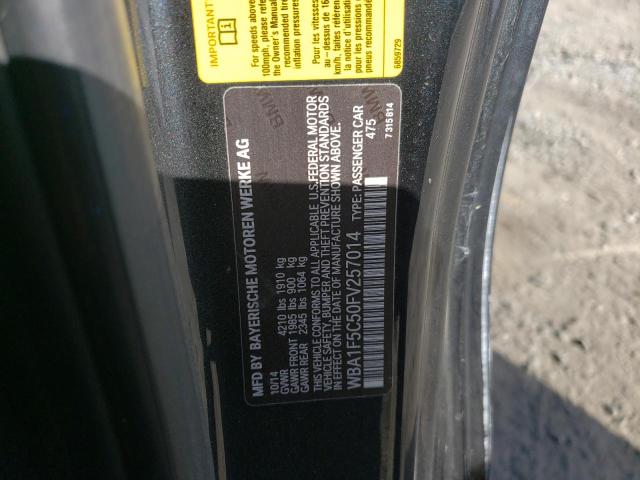 2015 BMW 228 I WBA1F5C50FV257014