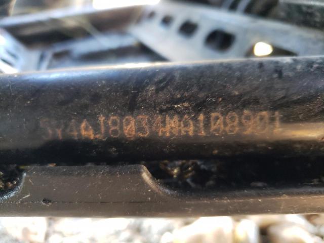 2021 YAMAHA 4WHEELER 5Y4AJ8034MA108901