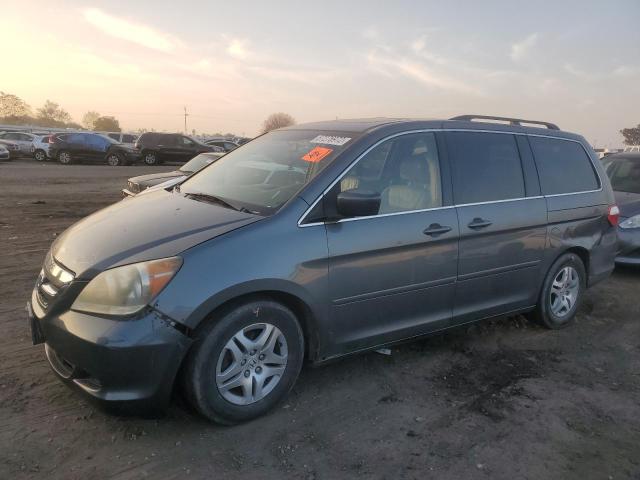 Salvage cars for sale from Copart Bakersfield, CA: 2007 Honda Odyssey EX