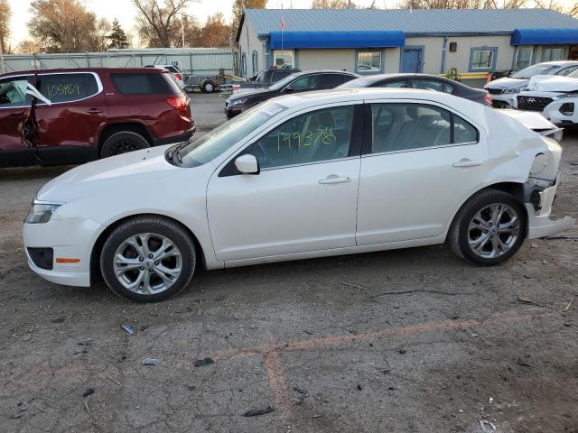 Salvage cars for sale from Copart Wichita, KS: 2012 Ford Fusion SE