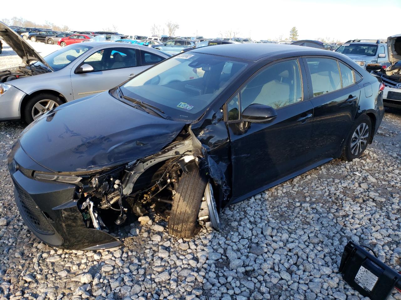 JTDEAMDE4NJ060283 TOYOTA HYBR 2022