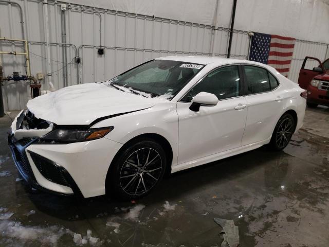 Salvage cars for sale from Copart Avon, MN: 2022 Toyota Camry SE
