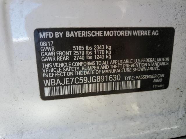 2018 BMW 540 XI - WBAJE7C59JG891630