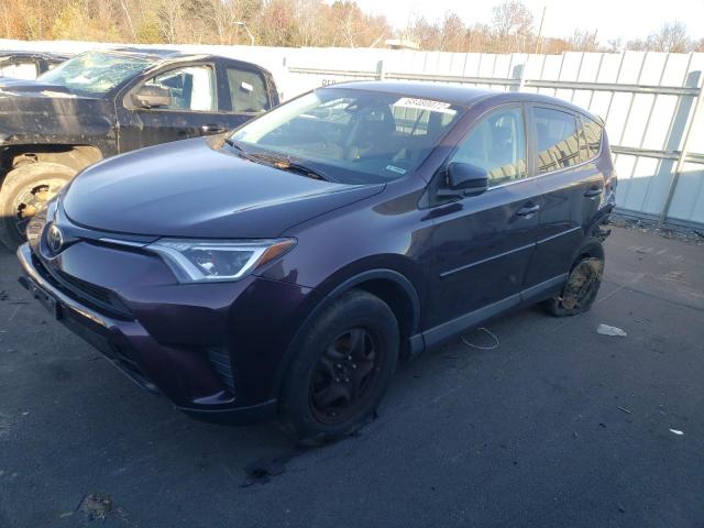 Salvage cars for sale from Copart Assonet, MA: 2017 Toyota Rav4 LE