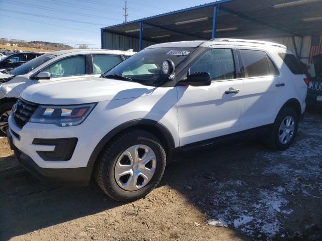 Salvage cars for sale from Copart Colorado Springs, CO: 2018 Ford Explorer P