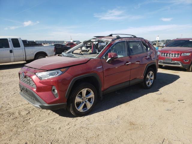 Salvage cars for sale from Copart Amarillo, TX: 2021 Toyota Rav4 Limited