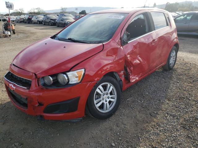 Salvage cars for sale from Copart San Martin, CA: 2012 Chevrolet Sonic LT