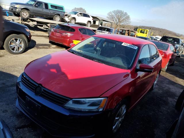Salvage cars for sale from Copart Mcfarland, WI: 2012 Volkswagen Jetta SE