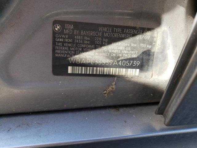 WBAPL33539A405739 BMW 335 XI