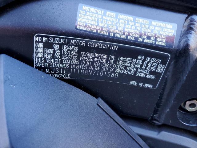 2022 SUZUKI GSX1300 RR JS1EJ11B8N7101580