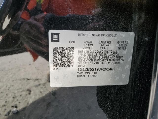 2018 CHEVROLET MALIBU LS - 1G1ZB5ST9JF291403