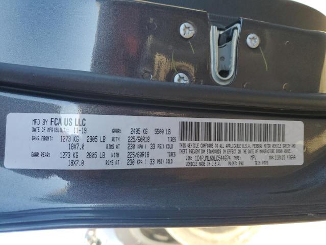 1C4PJMLNXLD544674 Jeep Cherokee Latitude Plus