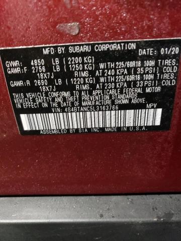 4S4BTANC5L3163766 Subaru Outback Limited