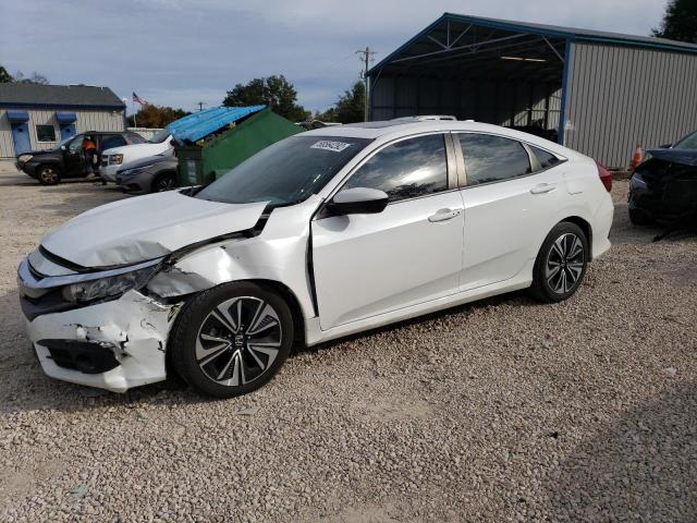 Salvage cars for sale from Copart Midway, FL: 2017 Honda Civic EXL