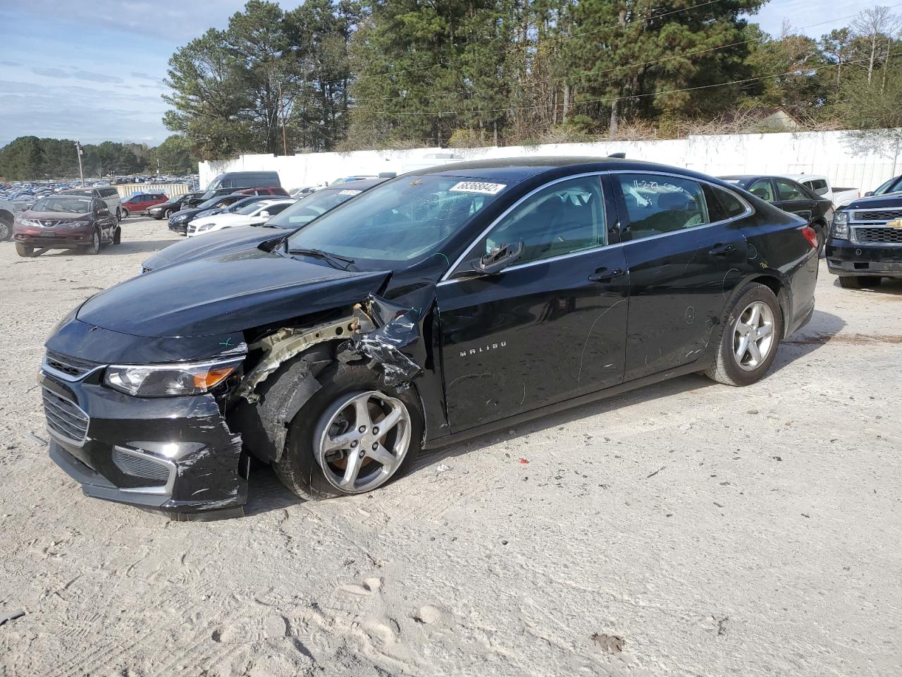 1G1ZB5ST9JF291403 2018 Chevrolet Malibu Ls