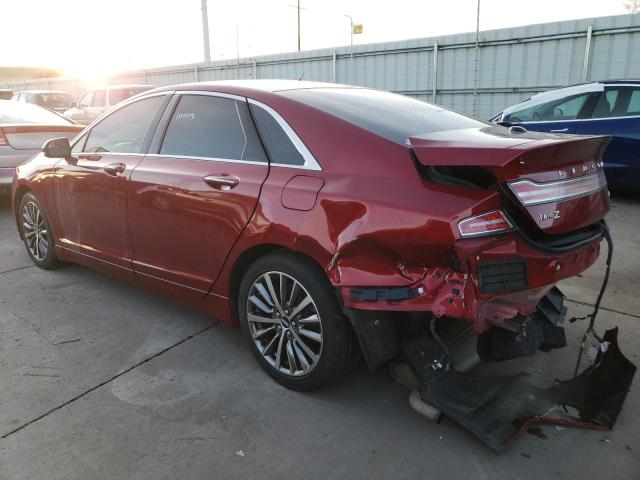 2017 LINCOLN MKZ PREMIE 3LN6L5B98HR603411