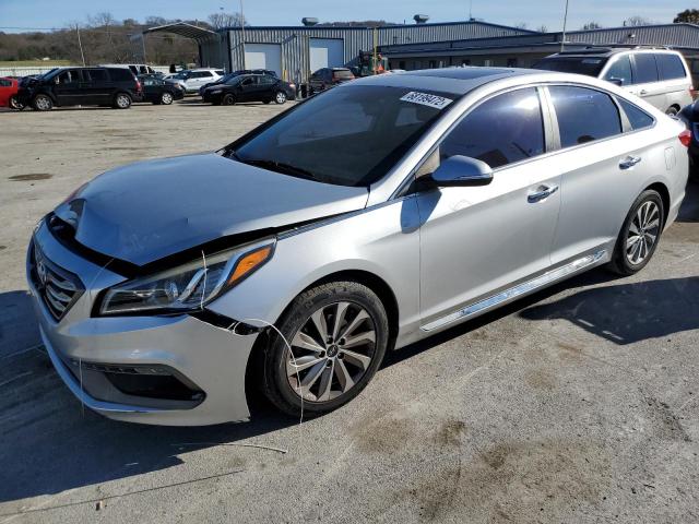 VIN: 5NPE34AF9HH510806 Auction: COPART Lot: 68199472 Location: TN - NASHVILLE 5NPE34AF9HH510806 HYUNDAI SONATA 2017 SILVER Photo 1