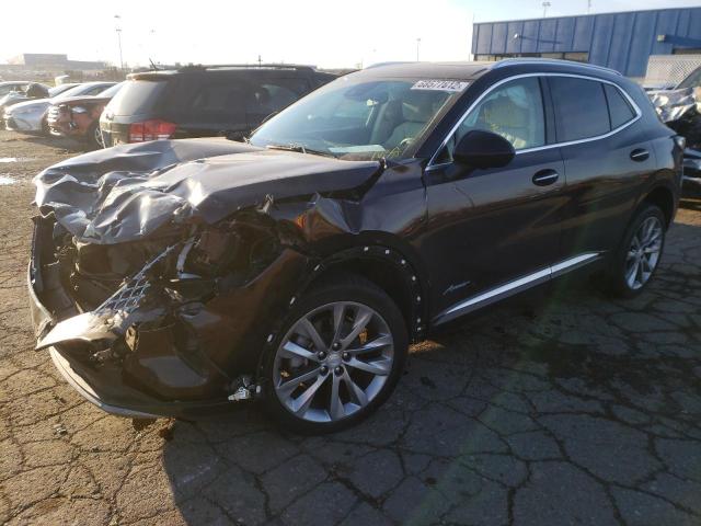 Buick Envision salvage cars for sale: 2021 Buick Envision A