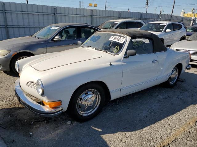 Salvage cars for sale from Copart Wilmington, CA: 1973 Volkswagen Karmann Ghia