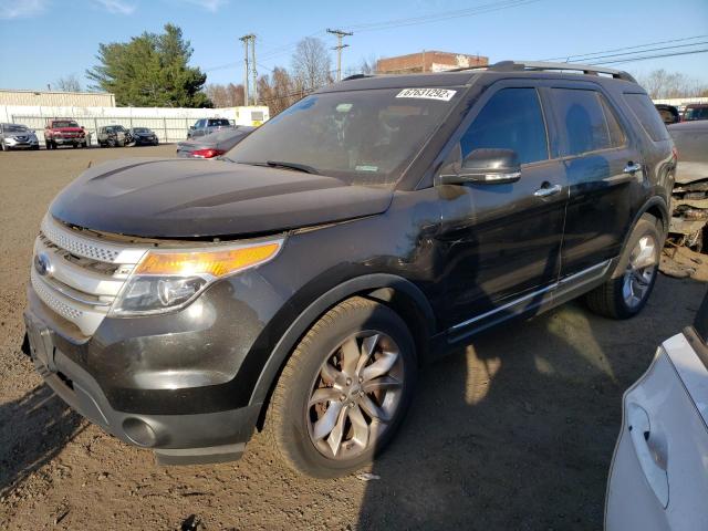 Salvage cars for sale from Copart New Britain, CT: 2015 Ford Explorer X
