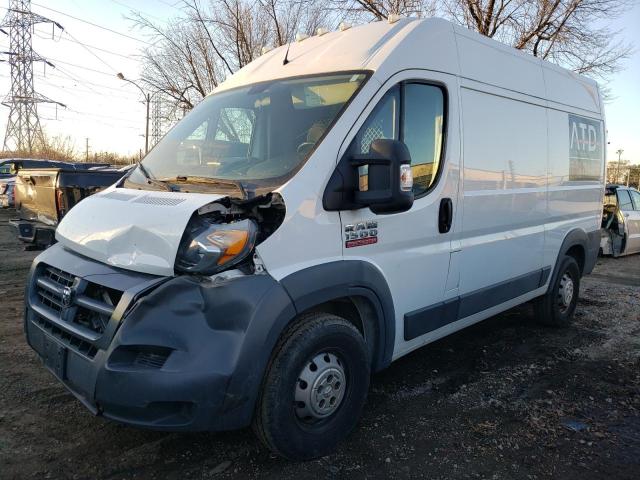 Salvage cars for sale from Copart Wheeling, IL: 2014 Dodge RAM Promaster