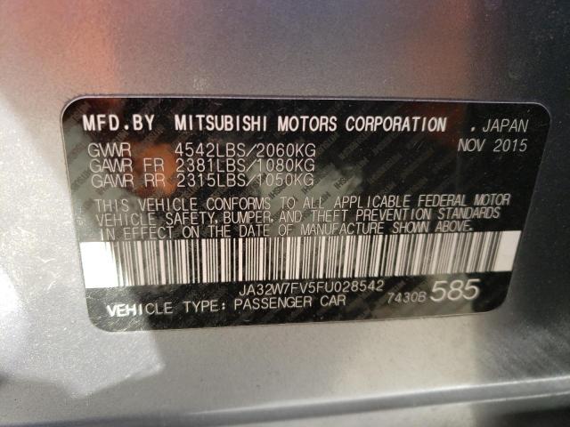 2015 MITSUBISHI LANCER EVO JA32W7FV5FU028542