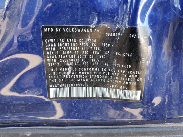 Volkswagen ID.4 PRO S 2021 WVGTMPE22MP033532 Thumbnail 12