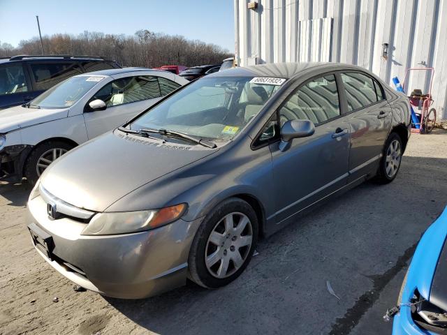 Salvage cars for sale from Copart Windsor, NJ: 2007 Honda Civic LX