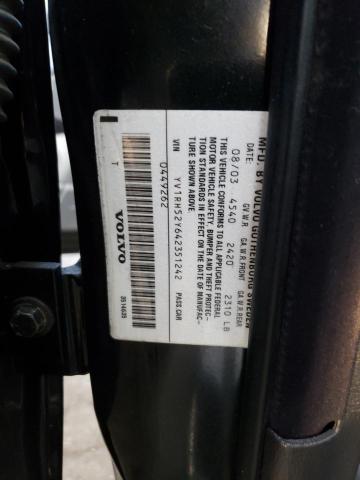 YV1RH52Y642351242 Volvo S60 R