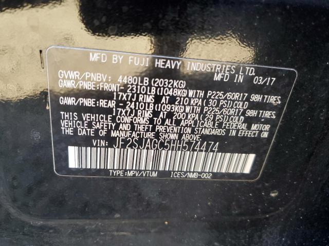 JF2SJAGC5HH574474 Subaru Forester 2.5i Premium