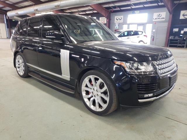 Vehiculos salvage en venta de Copart East Granby, CT: 2014 Land Rover Range Rover Supercharged