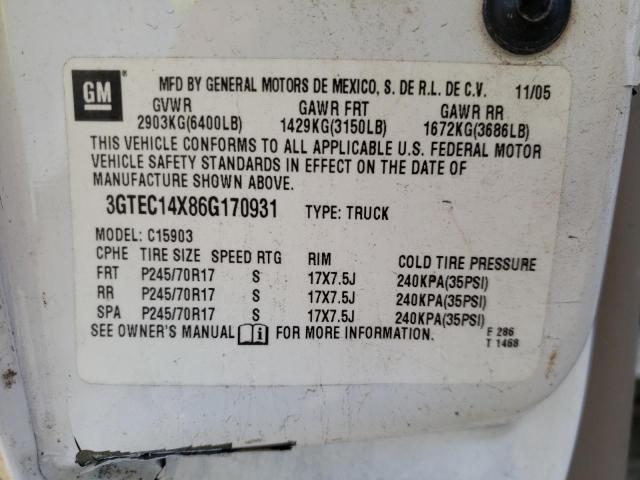 3GTEC14X86G170931 GMC New Sierra C1500