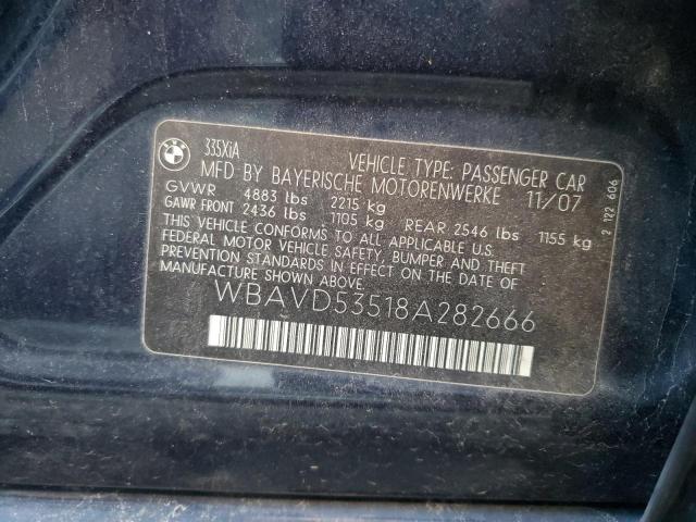 WBAVD53518A282666 BMW 335 XI