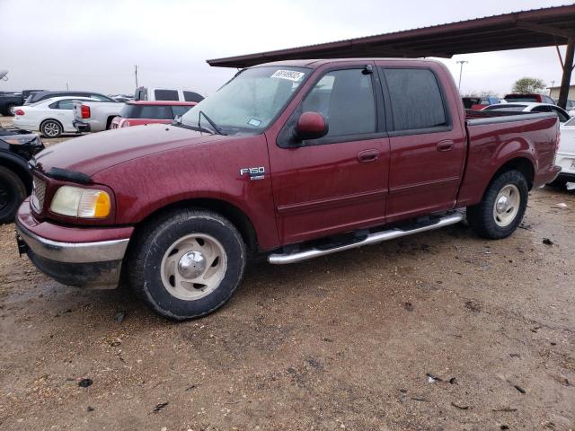 Salvage cars for sale from Copart Temple, TX: 2003 Ford F150 Super