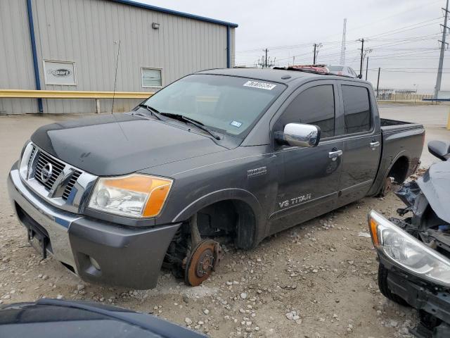 Salvage cars for sale from Copart Haslet, TX: 2012 Nissan Titan S