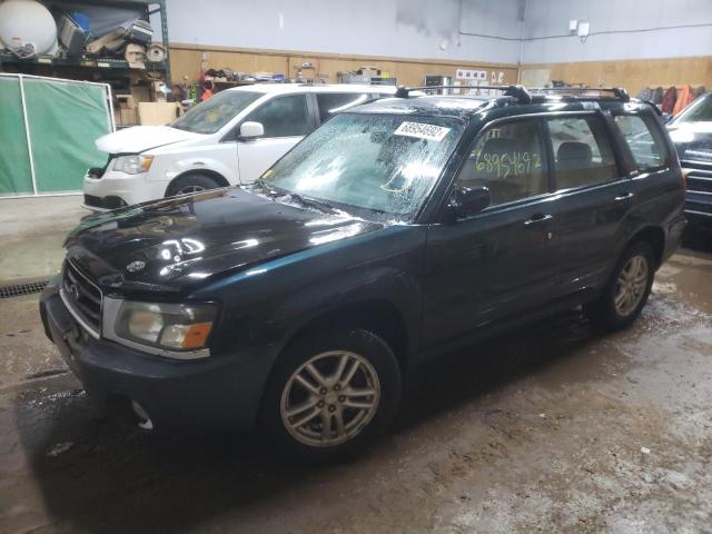 Salvage cars for sale from Copart Kincheloe, MI: 2004 Subaru Forester 2