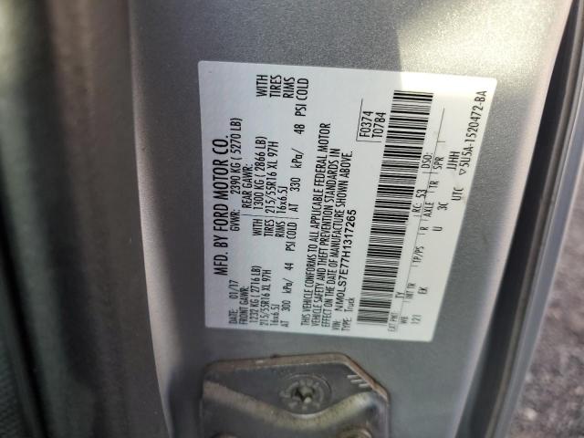 2017 FORD TRANSIT CO - NM0LS7E77H1317265