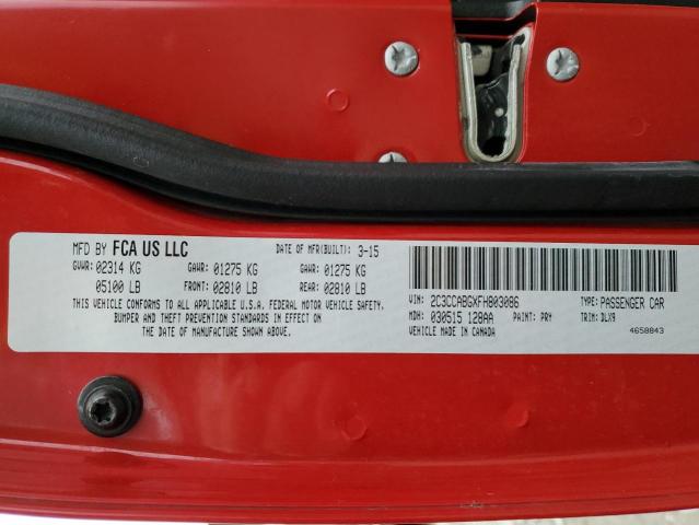 2015 CHRYSLER 300 S - 2C3CCABGXFH803086