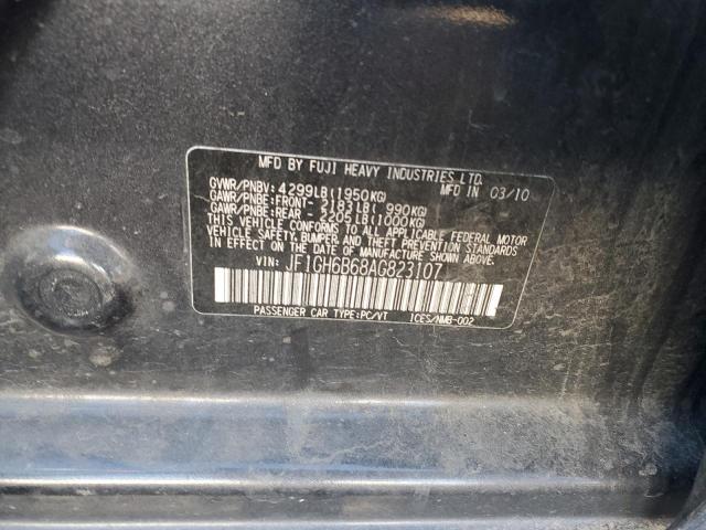 JF1GH6B68AG823107 Subaru Impreza 2.5i Premium