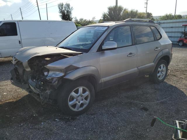 Salvage cars for sale from Copart Miami, FL: 2005 Hyundai Tucson GLS